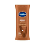 Refect Beauty Vaseline Intensive Care Cocoa Radiant body lotion bottle for dry skin with cocoa butter and jelly