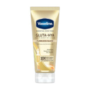 Refect Beauty Vaseline Gluta-Hya Flawless Glow brightening body lotion in a gold 200ml squeeze tube