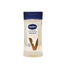 Refect Beauty Vaseline Nourishing Moisture Body Gel Oil in a clear 200ml bottle with a dark blue flip-top cap.