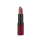 Refect Beauty Golden Rose Velvet Matte Lipstick in a dusty rose shade with a sleek dark burgundy casing 16