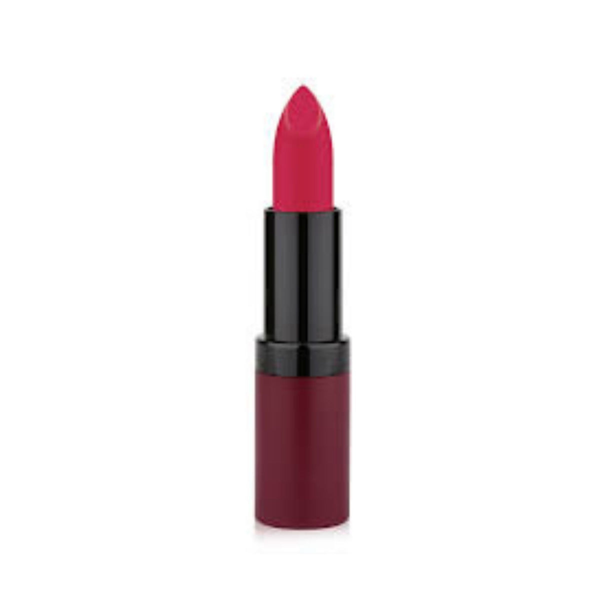 Refect Beauty Golden Rose Velvet Matte Lipstick in a vibrant pink shade with a smooth, long-lasting finish. 17
