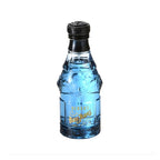 Refect Beauty Versace Blue Jeans eau de toilette in a distinctive blue glass bottle with a black cap