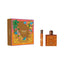 Refect Beauty Versace Eros Najim gift set featuring a 100ml parfum bottle and a 10ml travel spray in ornate packaging.