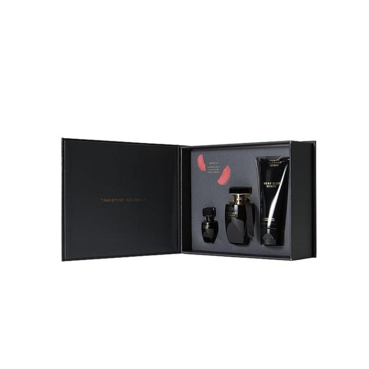 Refect Beauty Victoria Secret Very Sexy Night fragrance gift set with perfume, mini perfume, and scented body lotion.