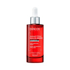 Refect Beauty Vichy Dercos Aminexil Clinical R.E.G.E.N. Booster hair serum in a red glass bottle with a dropper cap.