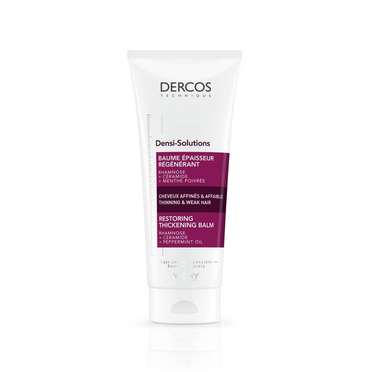 Refect Beauty Vichy Dercos Densi-Solutions fortifying thickening balm conditioner for thinning and weak hair