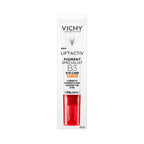 Refect Beauty Vichy Liftactiv Pigment Specialist B3 eye cream tube with SPF 50+ for dark circles and pigmentation.