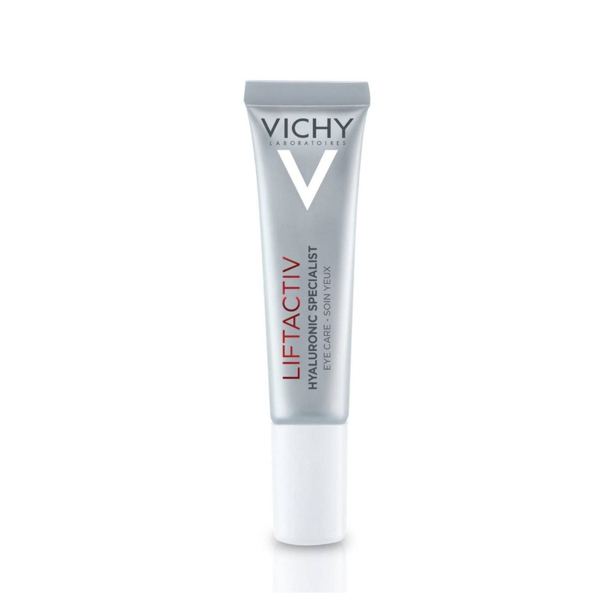 Refect Beauty Vichy Liftactiv Eyes Supreme anti-aging eye cream in a silver squeeze tube for wrinkles and dark circles Main image