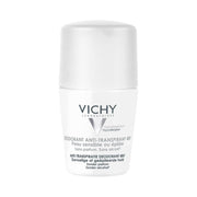 Refect Beauty Vichy 48H soothing roll-on anti-perspirant for sensitive skin in a white bottle