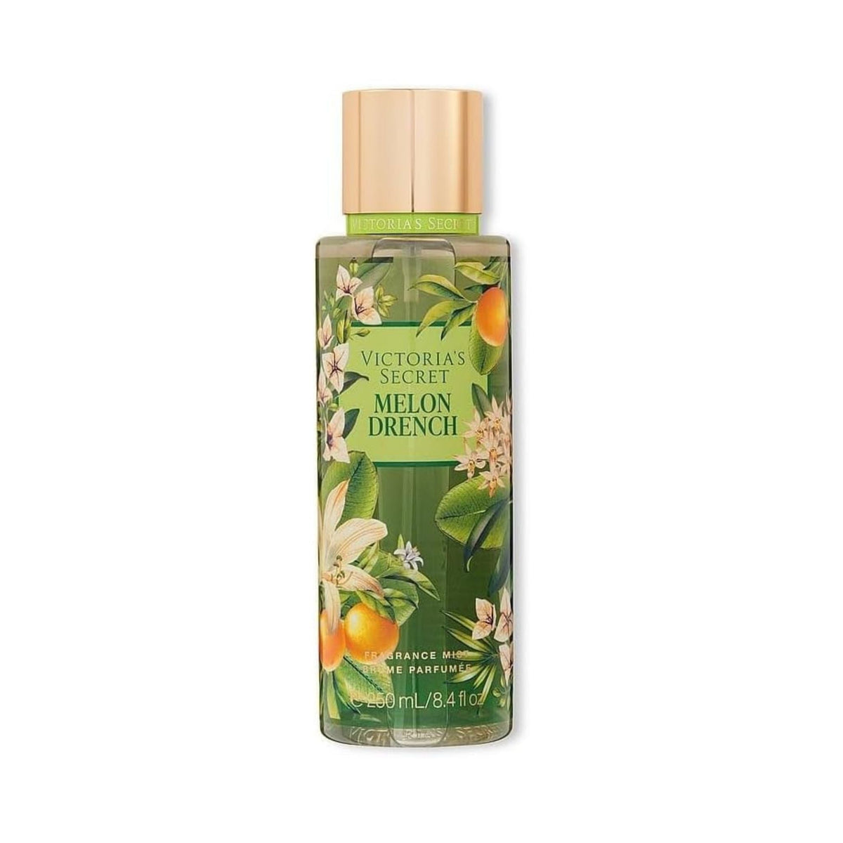 Refect Beauty Victoria's Secret Melon Drench fragrance mist in a clear bottle with green melon and floral graphics Main image