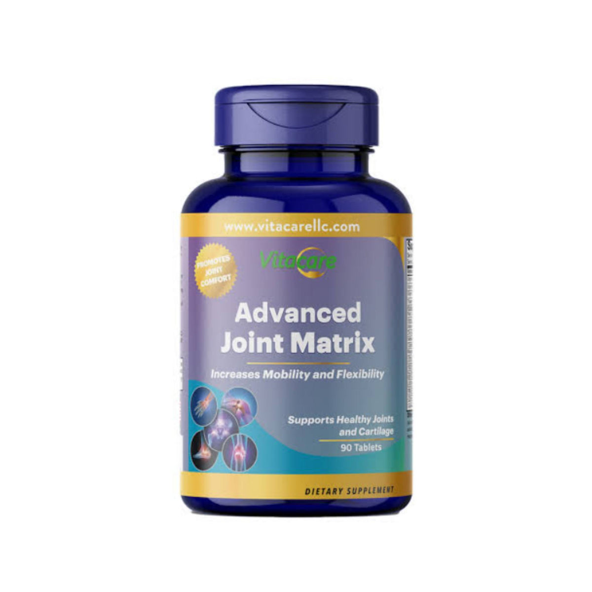Refect Beauty VitaCare Advanced Joint Matrix supplement bottle for joint health and mobility support