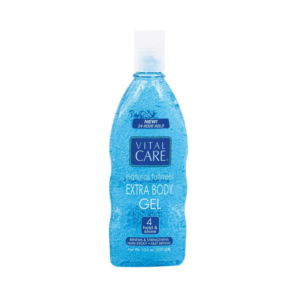 Refect Beauty Vital Care Extra Body Natural Fullness hair gel in a clear blue bottle for volume and flexible hold. Main image