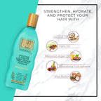 Refect Beauty Vital Care Naturals 2-minute keratin hair repair masque bottle with nourishing oil ingredient icons