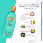 Refect Beauty Vital Care leave-in hair treatment bottle with keratin, argan oil, and natural botanical ingredients