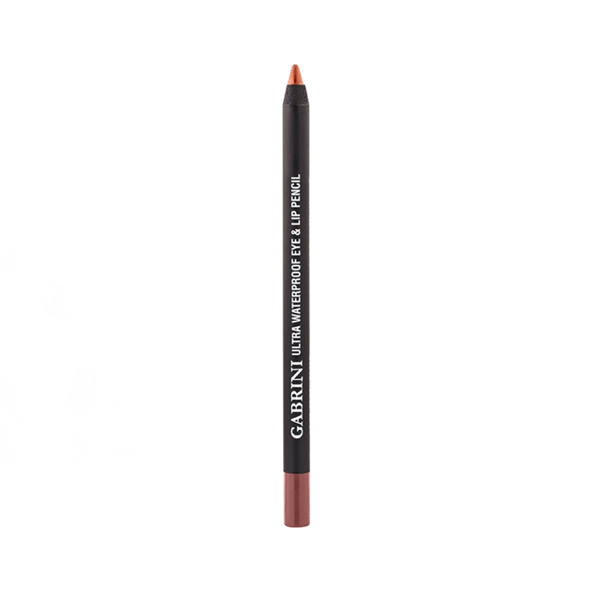Refect Beauty Gabrini Ultra waterproof eye and lip pencil in a warm terracotta shade with a smooth matte finish.