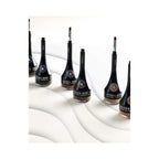 Refect Beauty Astra Geisha Brows waterproof crema gel eyebrow pots with integrated angled brushes on white surface