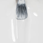 Refect Beauty Astra Lasting Gel Effect nail polish in a glossy white shade with a professional applicator brush
