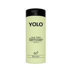 Refect Beauty Yolo banana scented nail polish remover bottle with Vitamin E and castor oil for healthy nails
