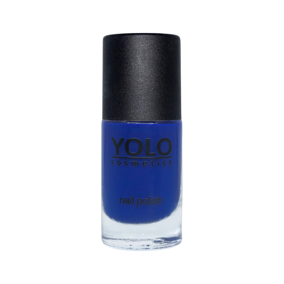 Refect Beauty Yolo Nail Polish in a vibrant royal blue shade with a smooth, creamy, and glossy finish. 150