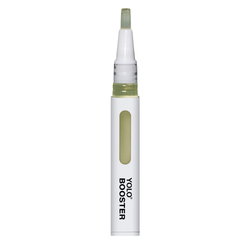 Refect Beauty Yolo Booster serum pen for nourishing and hydrating dry, damaged nails and cuticles with a brush tip.