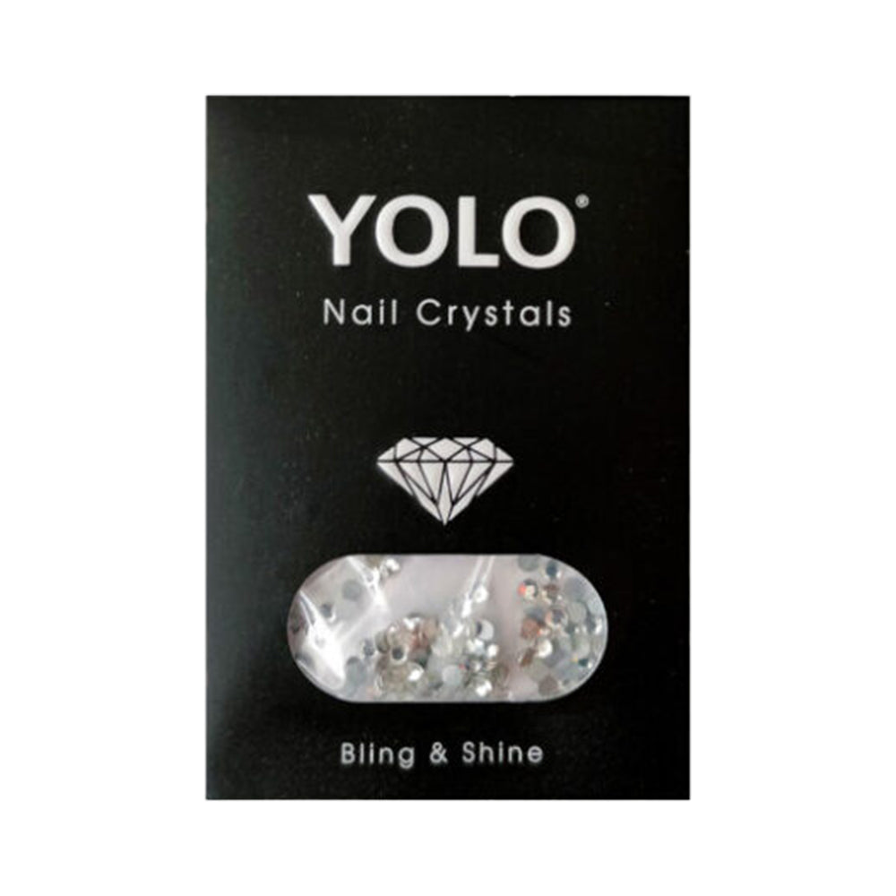 Refect Beauty Yolo Nail Crystals Struss in a black display pack for glamorous nail art and high-shine manicures. Main image