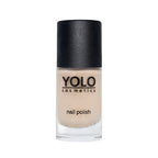 Refect Beauty Yolo nude nail polish bottle with a glossy finish and black cap against a white background