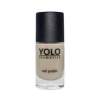 Refect Beauty Yolo nude nail polish bottle with a glossy finish and black cap on a white background
