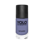Refect Beauty Yolo creamy nail polish in a soft periwinkle purple shade with a glossy finish in a glass bottle.