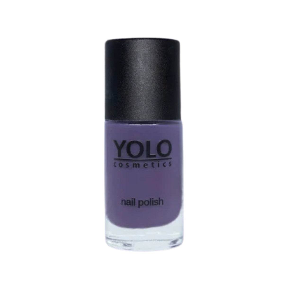 Refect Beauty Yolo Nail Polish in a creamy purple shade with a smooth, opaque finish in a glass bottle. 190