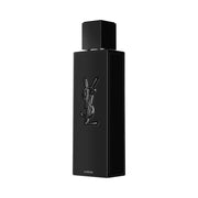 Refect Beauty Yves Saint Laurent Myslf Le Parfum in a sleek matte black rectangular bottle with the YSL logo