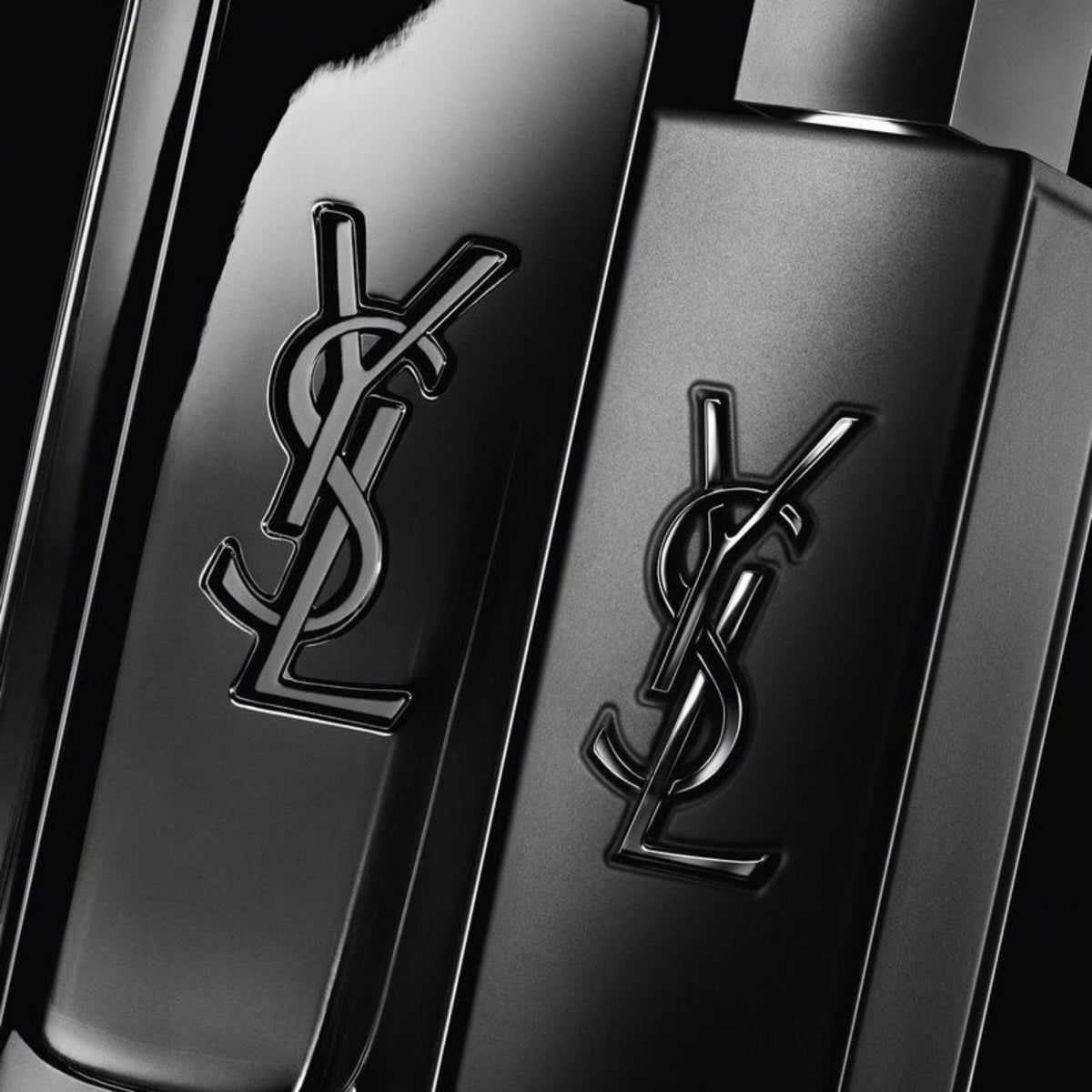 Refect Beauty Yves Saint Laurent Myslf Le Parfum bottle featuring the iconic YSL logo in a sleek black design