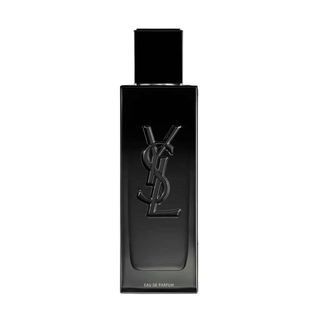 Refect Beauty Yves Saint Laurent MYSLF Eau de Parfum in a sleek black glass bottle with embossed YSL logo