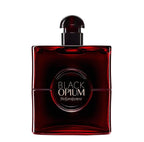 Refect Beauty Yves Saint Laurent Black Opium Over Red perfume bottle in deep red glass with iconic circular logo