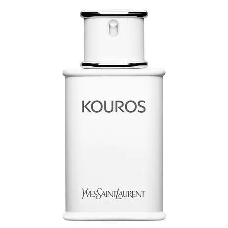 Refect Beauty Yves Saint Laurent Kouros Eau de Toilette in a classic white bottle with silver accents