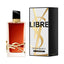 Refect Beauty Yves Saint Laurent Libre Le Parfum 90ml bottle and box featuring gold logo and amber fragrance liquid.