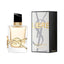 Refect Beauty Yves Saint Laurent Libre Eau de Parfum bottle with gold logo and matching black and white gift box
