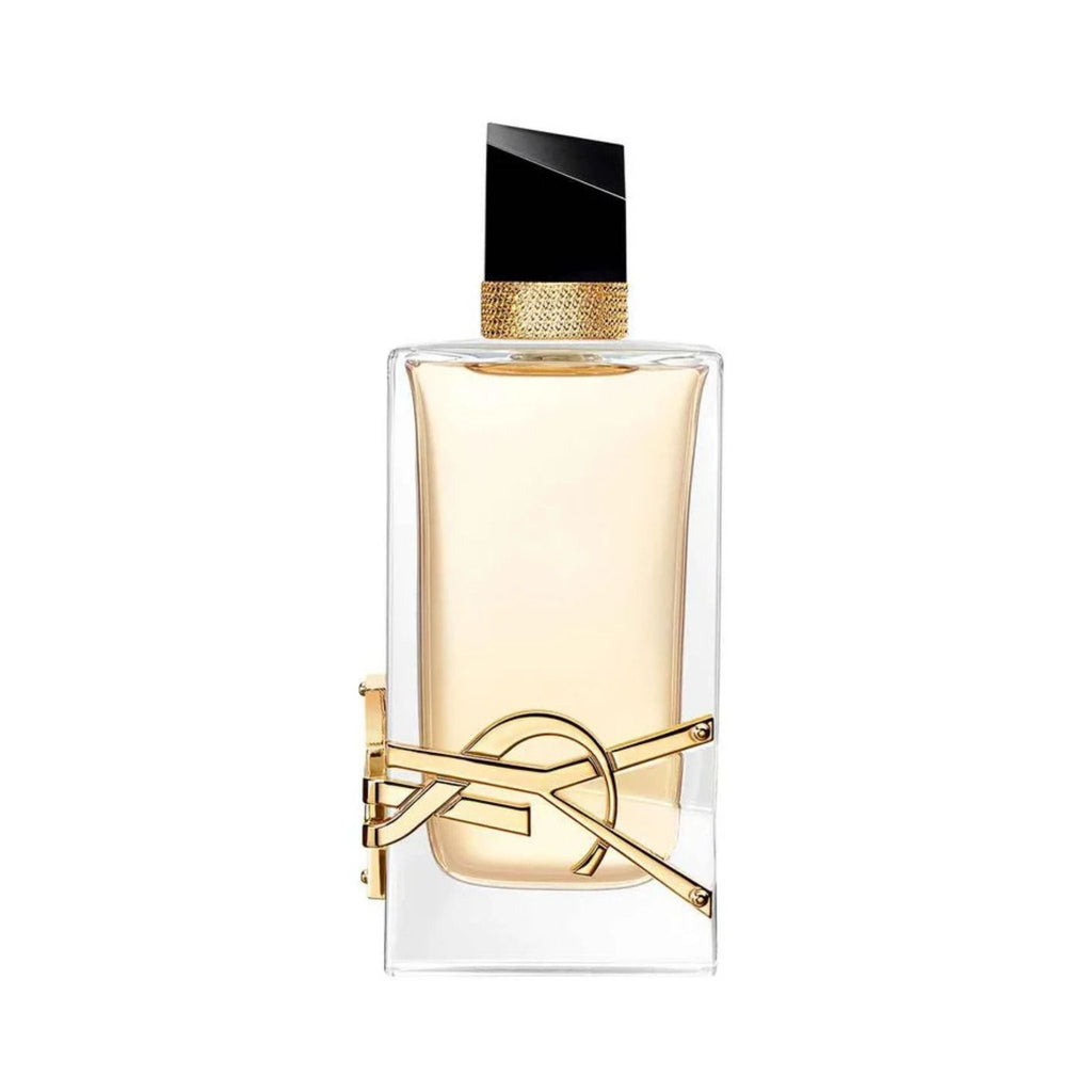 Refect Beauty Yves Saint Laurent Libre Eau de Parfum bottle with gold YSL logo and black cap