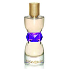Refect Beauty Yves Saint Laurent Manifesto Eau de Parfum in a glass bottle with a gold cap and purple waist detail