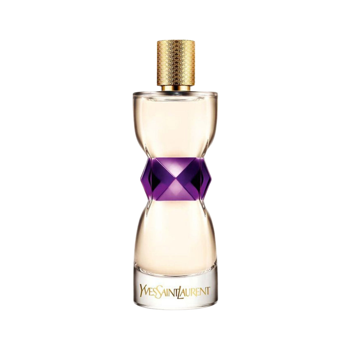 Refect Beauty Yves Saint Laurent Manifesto Eau de Parfum in a clear glass bottle with a purple band and gold cap