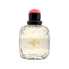 Refect Beauty Yves Saint Laurent Paris Eau de Toilette in a faceted glass bottle with a pink and black cap.
