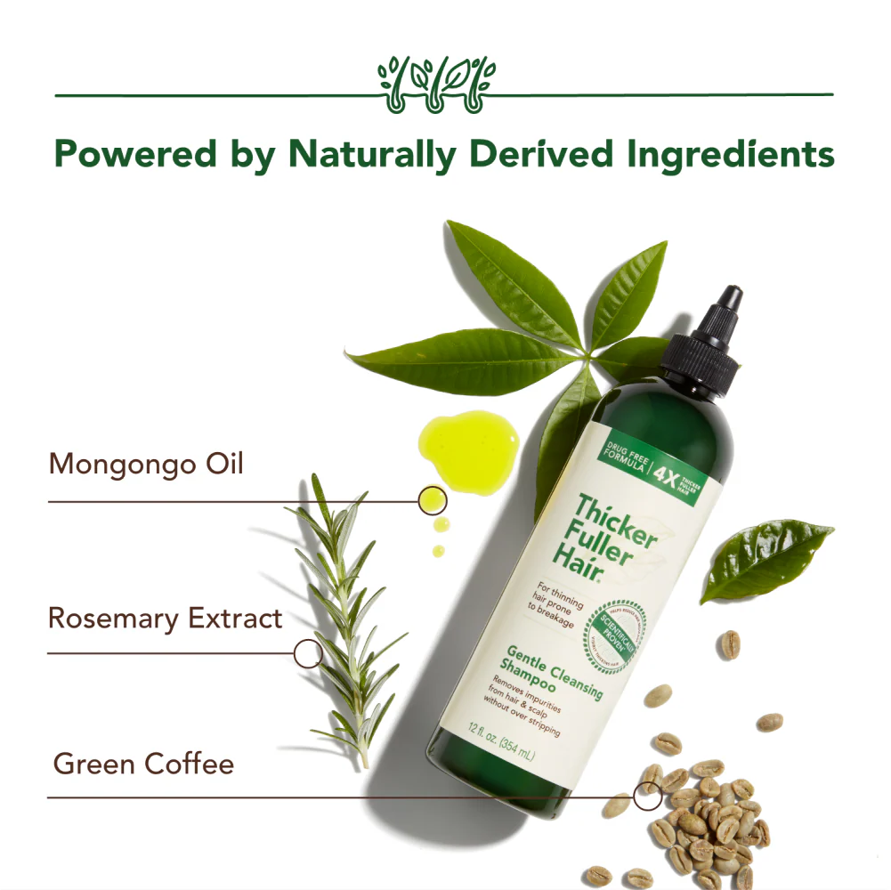 Thicker Fuller Hair Gentle Cleansing Shampoo