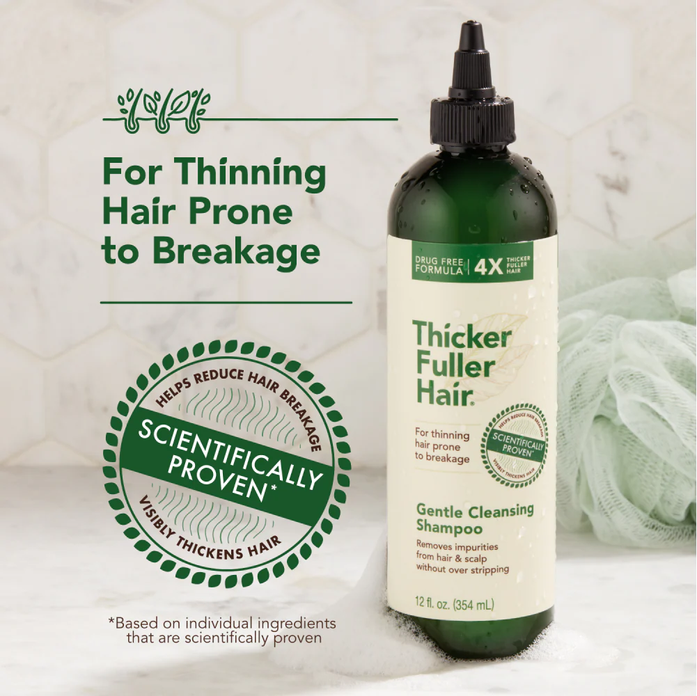Thicker Fuller Hair Gentle Cleansing Shampoo