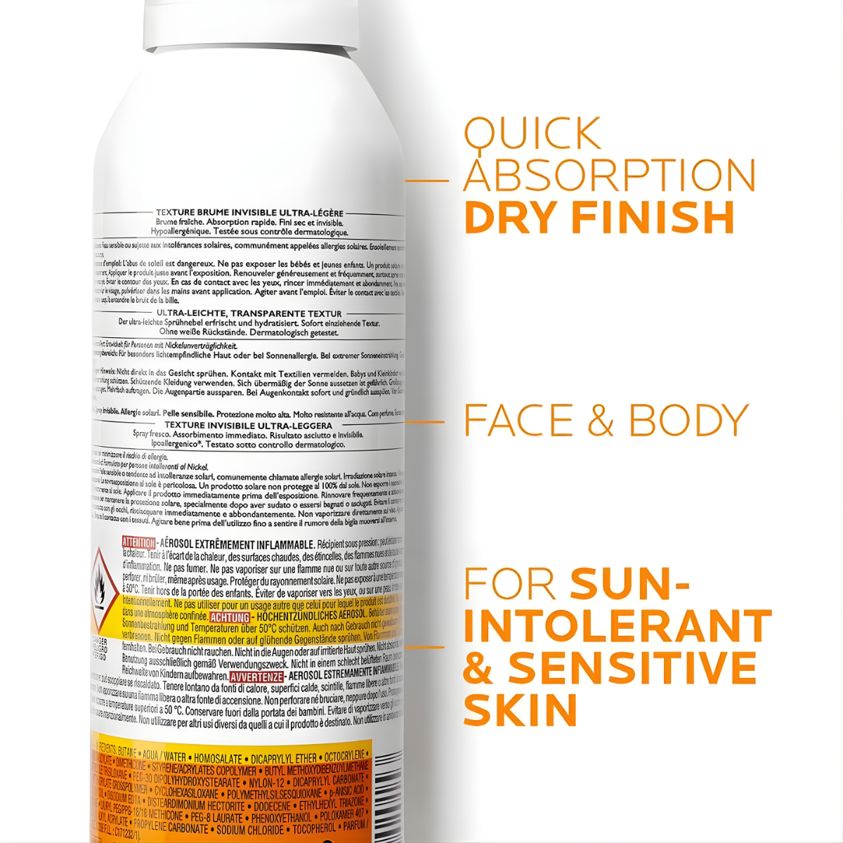 La Roche-Posay Anthelios Xl Ultra-Light-Body Mist Spf50+
