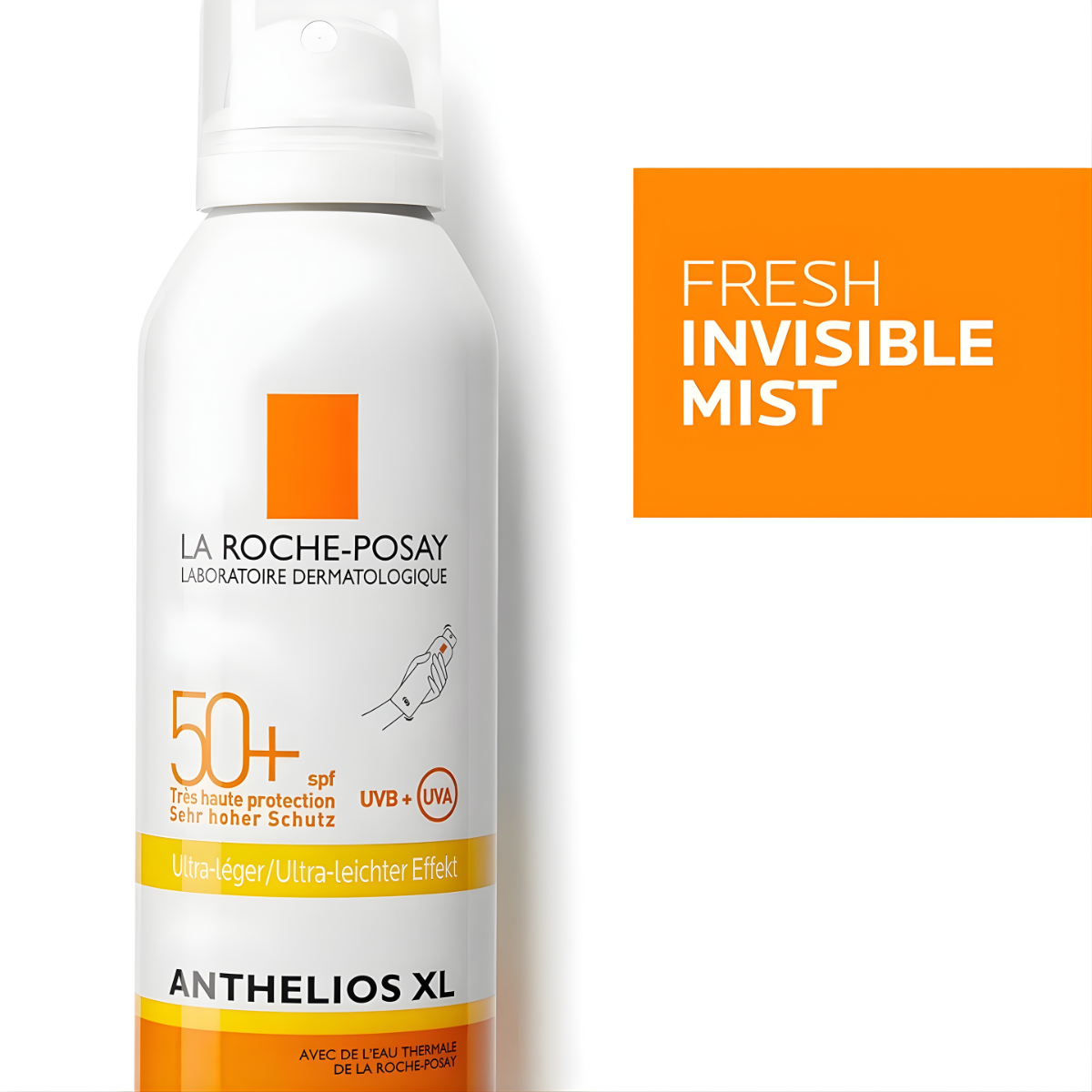 La Roche-Posay Anthelios Xl Ultra-Light-Body Mist Spf50+ Secondary image