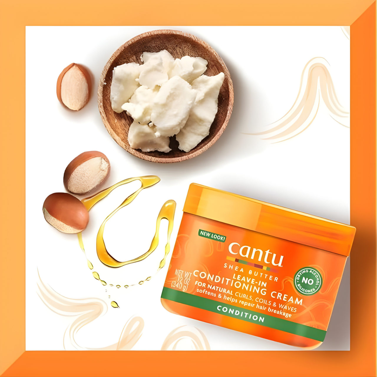 Cantu Shea Butter for Natural Hair Leave-In Conditioning Cream