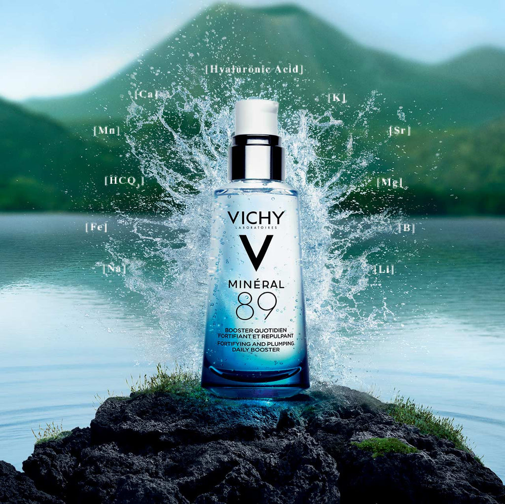 Vichy Mineral 89 Face Serum - Fortifying and plumping daily booster