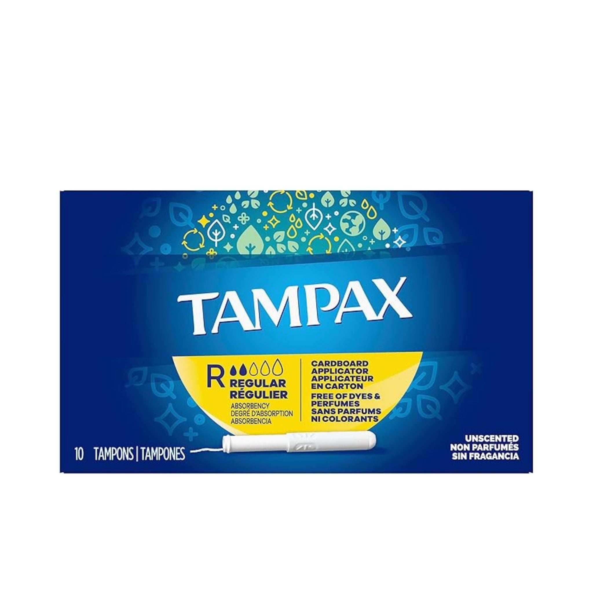 Tampax Regular 10 Pieces - Tampons